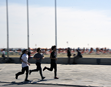 running lungo mare